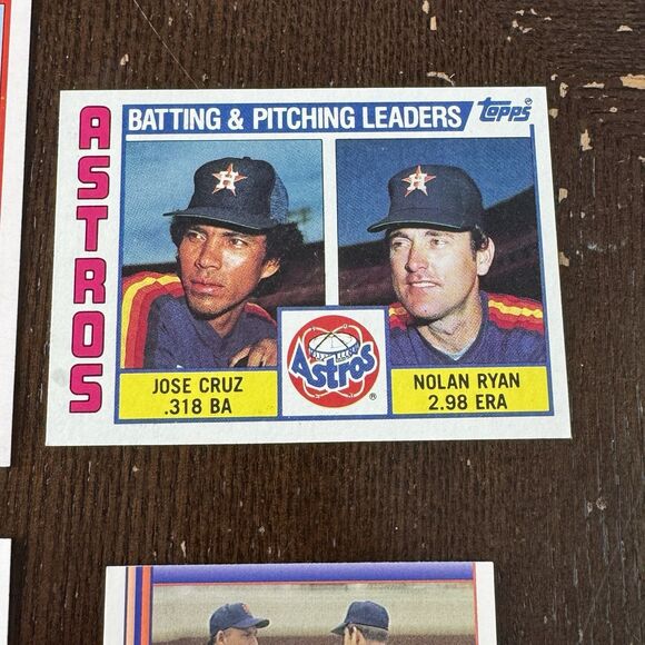 Nolan Ryan 12 Card Lot NM With Pacific Bloody Lip Real Gamer #92 & 1984 Topps - Picture 5 of 13